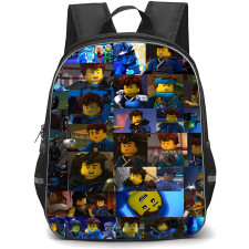 Ninjago Jay Walker Backpack StudentPack - Jay Walker Collage
