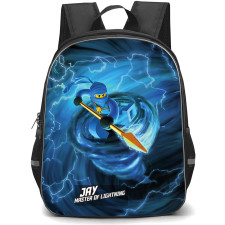 Ninjago Jay Walker Backpack StudentPack - Jay Walker Master Of Lightning