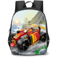 Ninjago Kai School Backpack StudentPack - Kai Riding Race Car