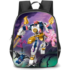 Ninjago Sora School Backpack StudentPack - Sora Elemental Tech Mech Fighting