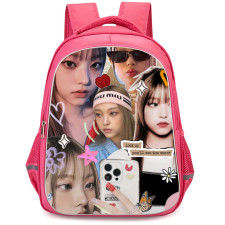New Jeans Haerin Backpack StudentPack - Haerin Collage