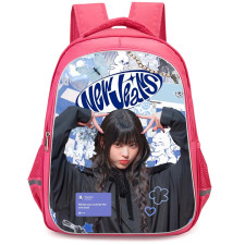 New Jeans Haerin Backpack StudentPack - Haerin Portrait Poster