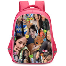 New Jeans Minji Backpack StudentPack - Minji Collage