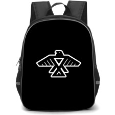 Native American Backpack School Bag StudentPack - Native American Anishinaabe Thunderbird Flag Sticker