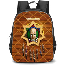 Native American Cherokee Tribe Backpack School Bag StudentPack - Cherokee Tribe Paint Clan Mask Poster
