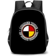 Native American Backpack School Bag StudentPack - Native American Lumbee Tribe Logo