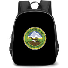 Native American Backpack School Bag StudentPack - Native American Muscogee Nation Seal