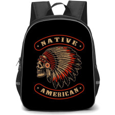 Native American Backpack School Bag StudentPack - Native American Warrior Series Symbol