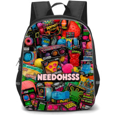 NeeDoh Backpack School Bag StudentPack - NeeDoh Ultimate Squishy Toy Collage Poster