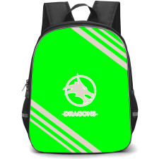 Cardiff Dragons Backpack School Bag StudentPack - Large Logo With Stripe