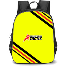 Mainland Tactix Backpack School Bag StudentPack - Large Logo With Stripe