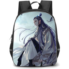 Ne Zha Backpack StudentPack - Ne Zha Aobing Magical Chinese Anime Art Poster