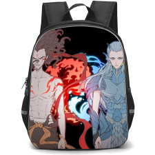 Ne Zha Backpack StudentPack - Ne Zha And Ao Bing China Fantasy Art Poster