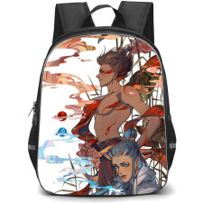Ne Zha Backpack StudentPack - Ne Zha Character Anime Art Poster