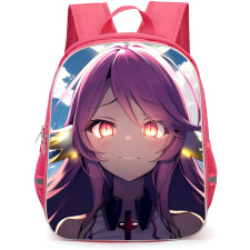 No Game No Life Jibril Backpack StudentPack - Jibril Portrait Anime Art Poster