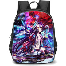 No Game No Life Schwi Dola Backpack StudentPack - Schwi Dola Futuristic Anime Art