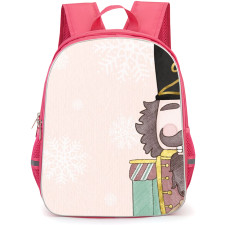 Nutcraker Backpack School Bag StudentPack - Half Portrait Illustration Poster