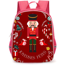 Nutcraker Backpack School Bag StudentPack - Happy Holidays Poster