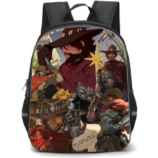 Overwatch Cassidy Backpack StudentPack - Cassidy Collage