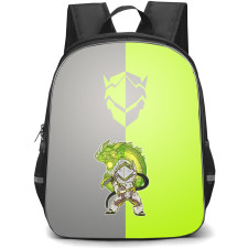 Overwatch Genji Backpack StudentPack - Genji Attack Mode Chibi Art Sticker