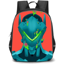 Overwatch Genji Backpack StudentPack - Genji Portrait Pop Art