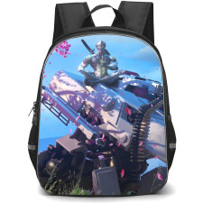 Overwatch Genji Backpack StudentPack - Genji Sitting On The Machine