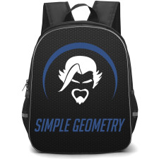 Overwatch Hanzo Backpack StudentPack - Hanzo Sympol On Black Background