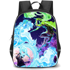 Overwatch Backpack StudentPack - Hanzo Vs Genji Illustration