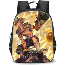 Overwatch Junkrat Backpack StudentPack - Junkrat Attack Mode Illustration