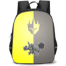 Overwatch Reinhardt Backpack StudentPack - Reinhardt Chibi Art Sticker