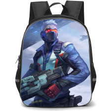 Overwatch Soldier 76 Backpack StudentPack - Soldier 76 Attack Mode Illustration