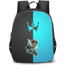 Overwatch Symmetra Backpack StudentPack - Symmetra Chibi Art Sticker