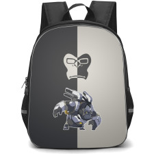 Overwatch Winston Backpack StudentPack - Winston Chibi Art Sticker