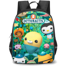 Octonauts Backpack StudentPack - Octonauts Disney Ocean Characters with Multi Background