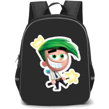 The Fairly Oddparents a New Wish Backpack StudentPack - Cosmo Avatar Portrait Sticker Art