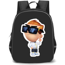 The Fairly Oddparents a New Wish Backpack StudentPack - Dev Avatar Portrait Sunglasses Sticker Art