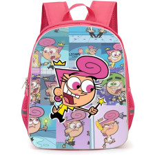 The Fairly Oddparents a New Wish Backpack StudentPack - Wanda Avatar Collage Cartoon Art