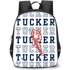 Off Campus John Tucker Backpack School Bag StudentPack - John Tucker Hockey Typography Pattern Art Poster