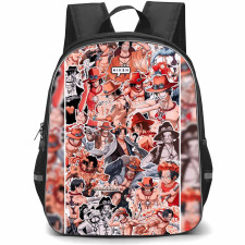 One Piece Ace Backpack StudentPack - Ace Collage Art