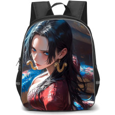 One Piece Boa Hancock School Backpack StudentPack - Boa Hancock Looking Up Illustration