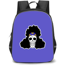 One Piece Brook Backpack StudentPack - Brook Chibi Head Sticker