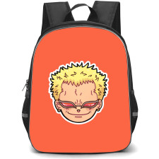 One Piece Doflamingo Backpack StudentPack - Doflamingo Chibi Head Sticker