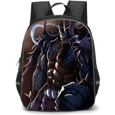 One Piece Kaido School Backpack StudentPack - Kaido Fighting Pose Illustration