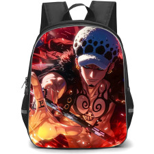 One Piece Law School Backpack StudentPack - Law Fighting Pose Illustration