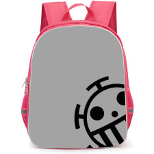 One Piece Trafalgar D Water Law Backpack StudentPack - Trafalgar D Water Law Surgeon Of Death Logo