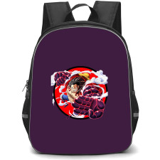 One Piece Luffy Backpack StudentPack - Luffy Gear 4 Fighting Sticker