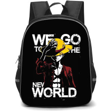 One Piece Luffy Backpack StudentPack - Luffy Portrait We Go To The New World