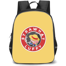 One Piece Luffy Backpack StudentPack - Straw Hat Luffy Elephant Sticker