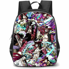 One Piece Dracule Mihawk Backpack StudentPack - Dracule Mihawk Collage