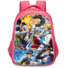 One Piece Sabo Backpack StudentPack - Sabo Collage